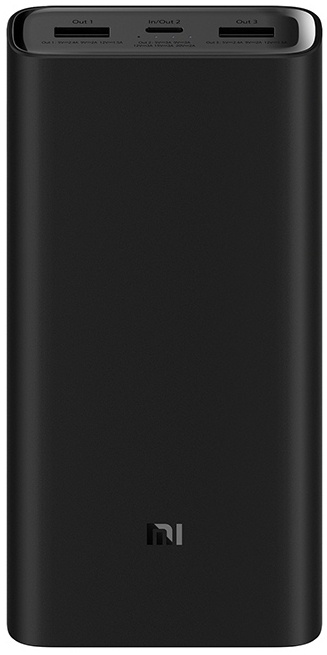 Xiaomi Mi Power Bank 3 Pro 20000 mAh (черный)